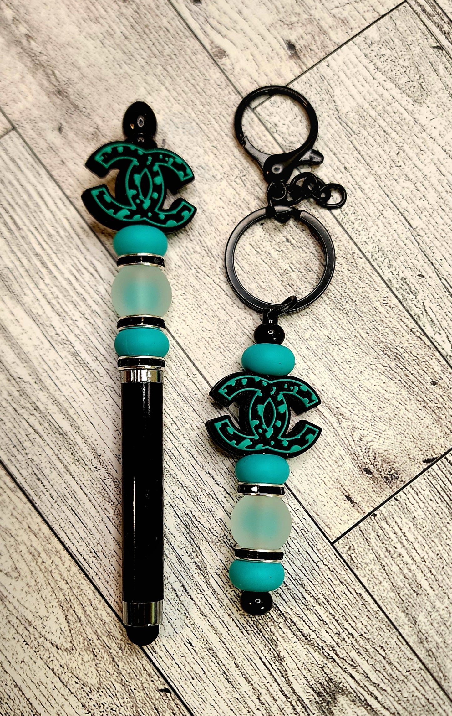 CC Inspired Pen/Stylus and Keychain Set