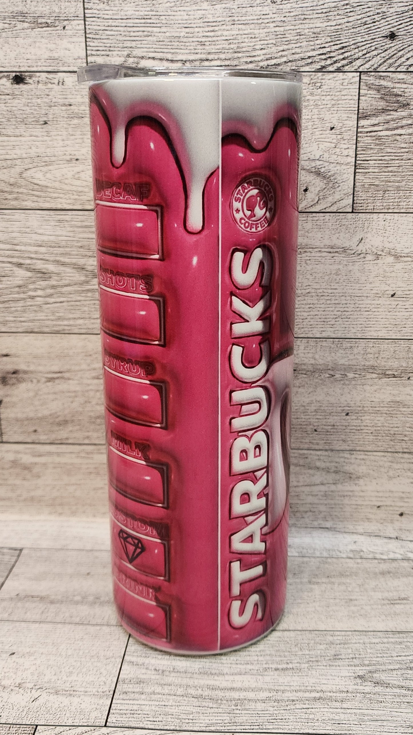 Pink 3D Barbie 20oz Tumbler