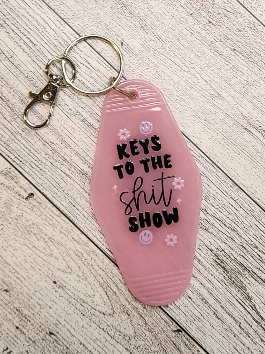 Motel Keychains